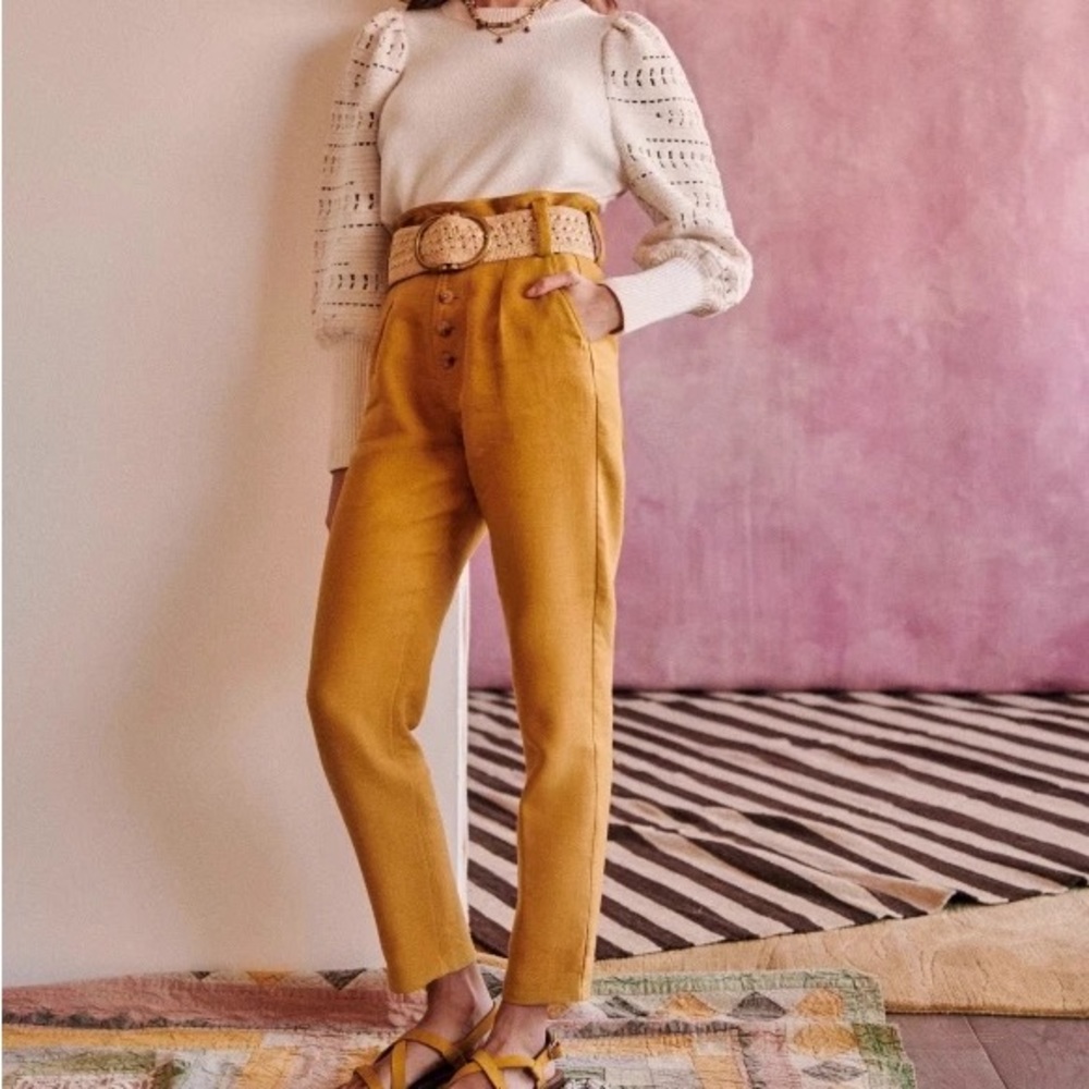 Sézane Anderson pants Mustard size 2/34